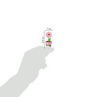 Cooky, Sach 1 pl 7,5x12cm, Fleurs ass°3 - Image 3