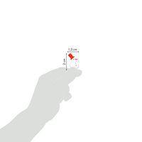 Cooky, Sach 1 pl 7,5x12cm, Noël scandinave, rouge - Image 4