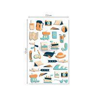 Cooky, Sach 1 pl 7,5x12cm, Voyages/Autour du monde - Image 3