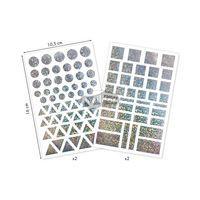 Initial, Sach 4 pl 10,5x16cm, Holographiques, Géométriques - Image 5