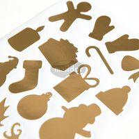 Initial, Sach 4 pl 10,5x16cm, Or/argent, Noël - Image 5