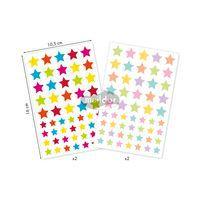 Initial, Sach 4 pl 10,5x16cm, Etoiles Multicolores - Image 3