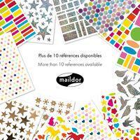 Initial, Sach 4 pl 10,5x16cm, Coeurs Multicolores - Image 4