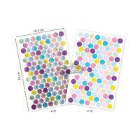 Initial, Sach 20 pl 10,5x16cm, Mini ronds métal-pastel - Image 4