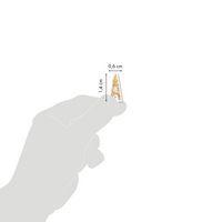 Glitty, Sach 2 pl 10,5x16cm, Alphabet / chiffres, or - Image 5