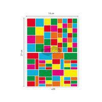 Géométriques, Sach 20pl 16x21cm, Carrés/rectangles - Image 5