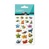 Cooky, Sach 1 pl 7,5x12cm, Animaux de la mer - Image principale