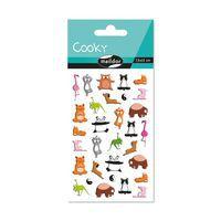 Cooky, Sach 1 pl 7,5x12cm, Animaux Yoga - Image principale