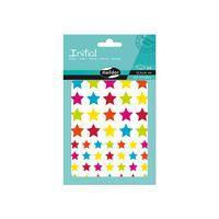 Initial, Sach 4 pl 10,5x16cm, Etoiles Multicolores - Image principale