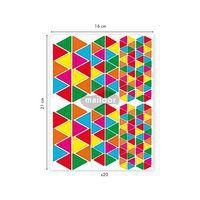 Géométriques, Sach 20pl 16x21cm, Triangles - Image principale