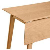 Table Tori 120 x 75 cm 1 abatant chêne - Image 3