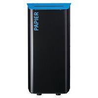 Poubelle Kolotri à poser à fixer - 100l - manganèse bleu ciel 5015-Rossignol Pro - Image 3