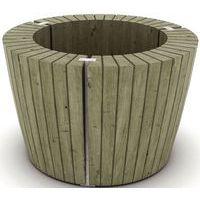 Jardinière Arzano Ø 62 cm H50 - pin traité - Image principale