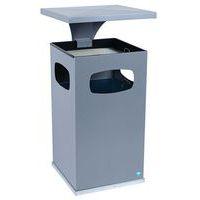 Cendrier-poubelle avec toit renforcé et seau - 72L - Manutan Expert - Image 5