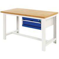 Établi Cubio à 1 tiroir - Largeur 150 cm - Multiplis Profondeur 75 cm - Image principale