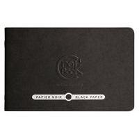 CroK'BooK Piqure 20 feuilles 17x11cm pap noir 120g - Image principale