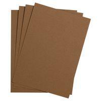 Paquet 24 feuilles Etival Color 160g 50x65 Brun - Image principale