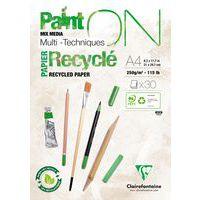 Bloc 30 feuilles PaintON Recyclé 250g - Clairefontaine - Image principale
