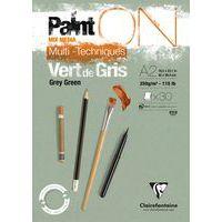 Bloc Paint'On Vert de Gris A2 encollé 30 feuilles 250g - Image principale