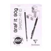 Bloc GraF'iT encollé A5 80 feuilles 90g Dot - Image 3