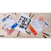 Bloc collé Manga Storyboard A4 100F 55g impression grille simple - Image 2