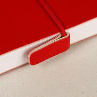 Carnet Paint'ON cousu double PU à élastique A5 64p 250g blanc - Image 3
