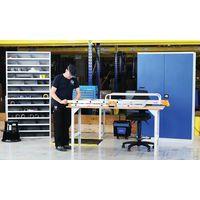 Escabeau professionnel aluminium avec rampe - Manutan Expert - Image 5