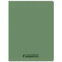 Cahier polypropylène 90g 96 pages seyes 24x32cm recyclé vert - Image principale