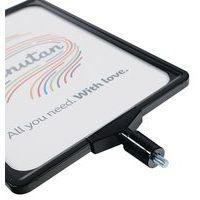 Panneau porte-affiche A4 Noir - Image 4