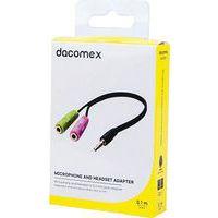 Adaptateur micro et casque stéréo jack 3.5 mm DACOMEX - Image principale