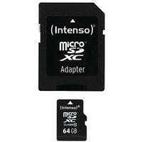 Carte MicroSDXC 64Go Class 10 - Intenso - Image principale
