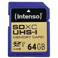 Carte SDHC 64 Go UHS-I Class 10 - Intenso - Image principale