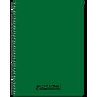 Cahier Conquérant Classique spirale A4 180 pages 90g petits carreaux 5x5mm Assorti Polypro - Image 2