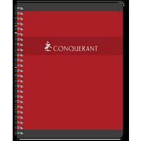 CONQUERANT Cahier 17x22cm Grands Carreaux Seyès 180 Pages Reliure Intégrale Couverture Carte Coloris Assortis - Image 5