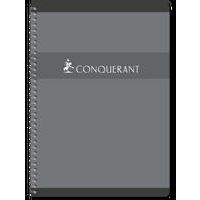 CONQUERANT Cahier A4 Petits Carreaux 5mm 180 Pages Reliure Intégrale Couverture Carte Coloris Assortis - Image 2