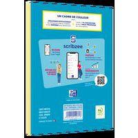 OXFORD Bloc de Fiches Bristol 2.0 A5 Petits Carreaux 5mm 30 Fiches Collées Bords Jaunes - Image 4