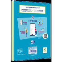 OXFORD Bloc de Fiches Bristol 2.0 A5 Petits Carreaux 5mm 30 Fiches Collées Bords Verts - Image 4