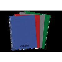 CONQUERANT Cahier Classique A4 Grands Carreaux Seyès 180 Pages Reliure Intégrale Couverture Polypro Coloris As - Image principale