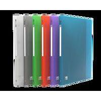 OXFORD Classeur Hawaï A4 Dos 20mm 4 Anneaux Ronds Couverture Polypro Coloris Assortis - Image principale