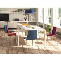 Chaise de réunion Celte tissu polyester non feu Quadrifoglio - Image 2