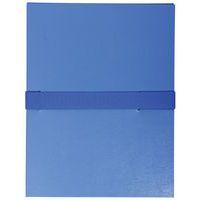 Lot de 10 chemises dos extensible Balacron et sangle scratch - bleu - Image principale