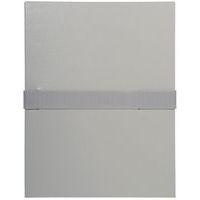 Lot de 10 chemises dos extensible Balacron et sangle scratch - gris - Image principale