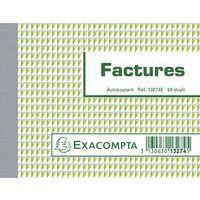 Lot de 10 Manifold Factures 10,5x13,5cm 50 feuillets dupli autocop. - Image principale