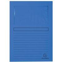 Lot de 4 paquets de 100 chemisess à fenêtre FOREVER 22x31 cm Bleu foncé - Image principale