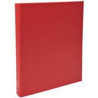 Lot de 20 Classeur rembordé polypropylène 4 anneaux 30mm - A4 - Rouge - Image principale
