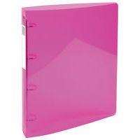 Lot de 10 Classeur 4 anneaux 30mm IDERAMA PP 7/10e - A4 maxi - Rose - Image principale