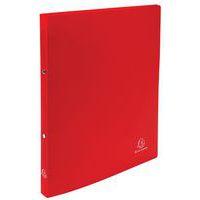 Lot de 25 Classeur 2 anneaux 15 mm polypropylène Opaque - A4 - Rouge - Image principale