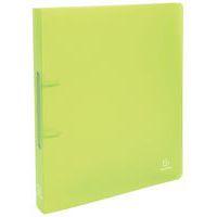 Lot de 15 Classeur 2 anneaux 30 mm PP Chromaline - A4 maxi - Vert - Image principale