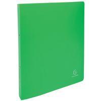 Lot de 15 Classeur 2 anneaux 30 mm PP Opaque - A4 maxi - Vert clair - Image principale
