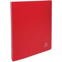 Lot de 15 Classeur 2 anneaux 30 mm PP Opaque - A4 maxi - Rouge - Image principale
